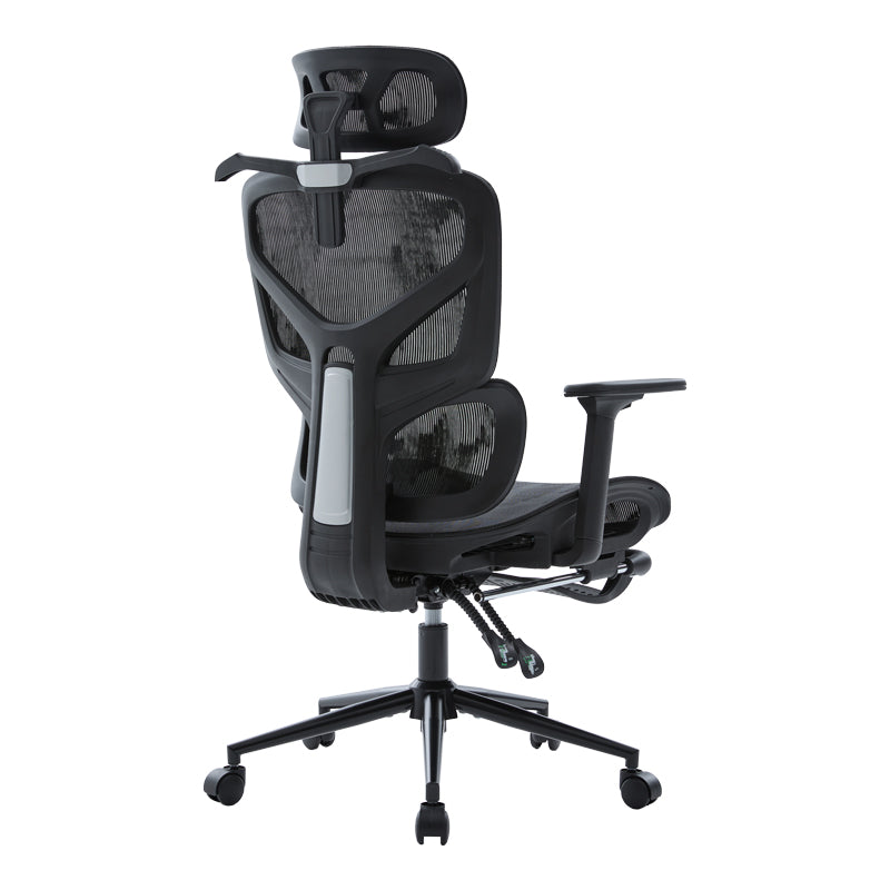 Vigo mesh executive office chair, black color, 52x70x118-124cm