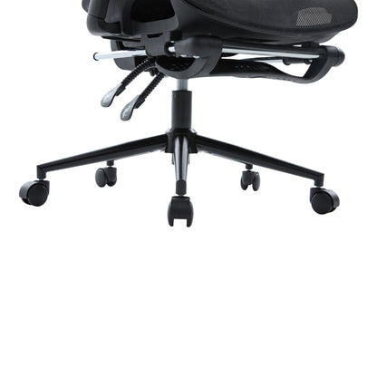 Vigo mesh executive office chair, black color, 52x70x118-124cm