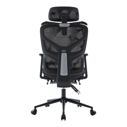 Vigo mesh executive office chair, black color, 52x70x118-124cm