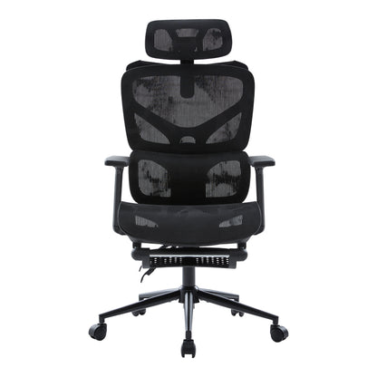 Vigo mesh executive office chair, black color, 52x70x118-124cm