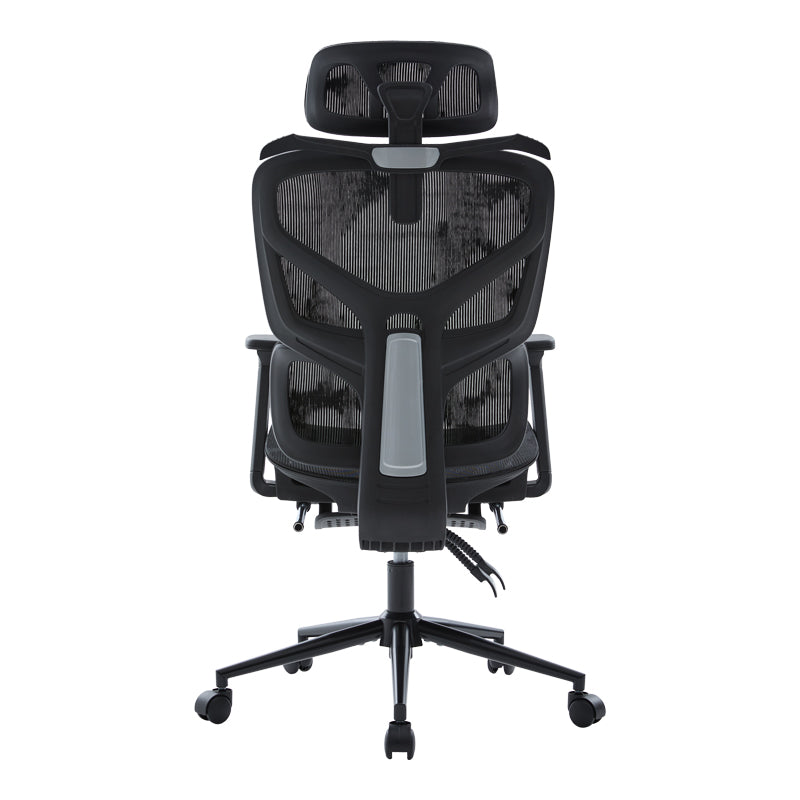 Vigo mesh executive office chair, black color, 52x70x118-124cm