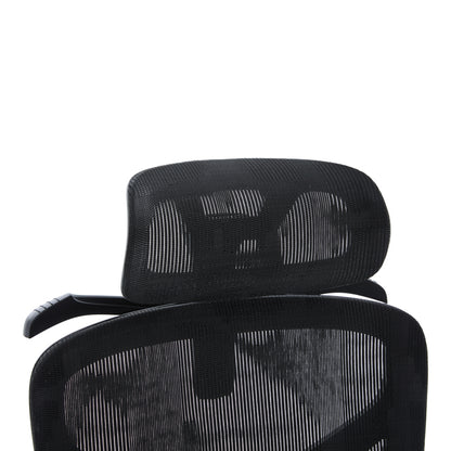 Vigo mesh executive office chair, black color, 52x70x118-124cm