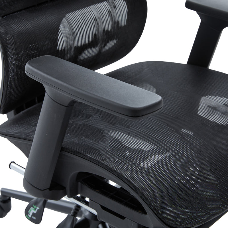 Vigo mesh executive office chair, black color, 52x70x118-124cm