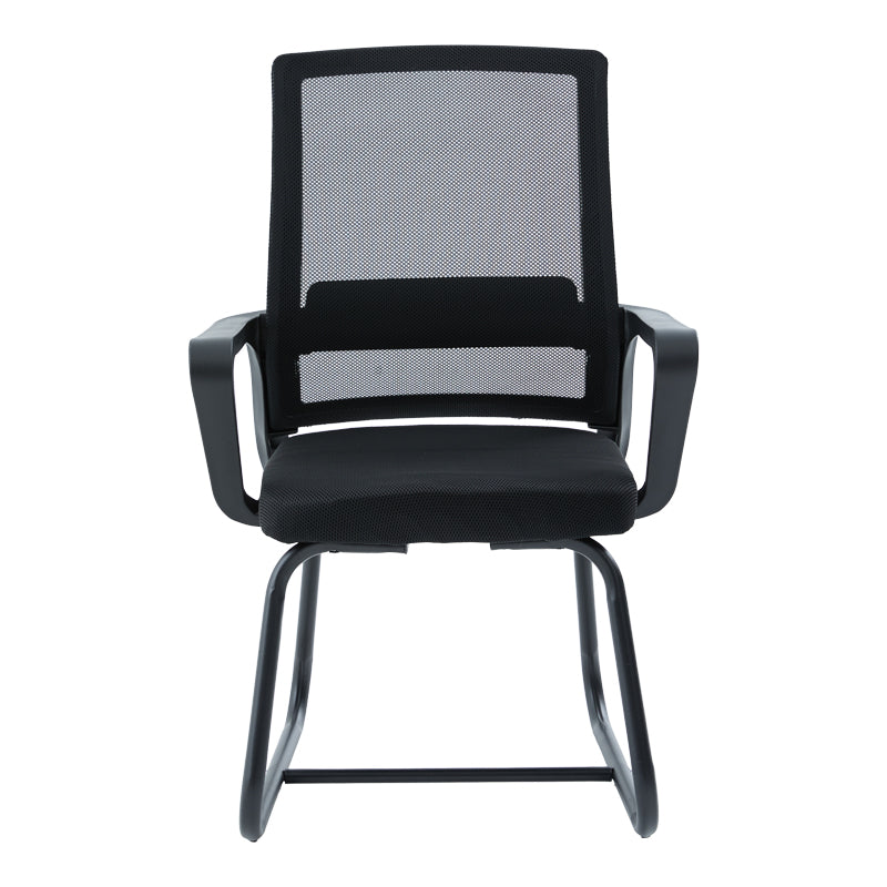 Palma mesh black visitor chair 46x52x94cm
