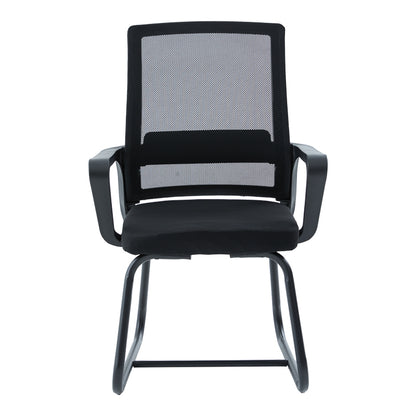 Palma mesh black visitor chair 46x52x94cm