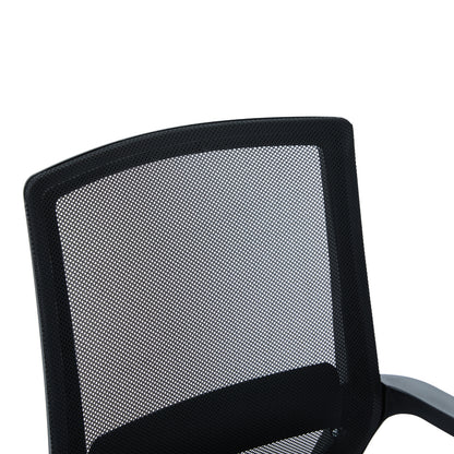 Palma mesh black visitor chair 46x52x94cm