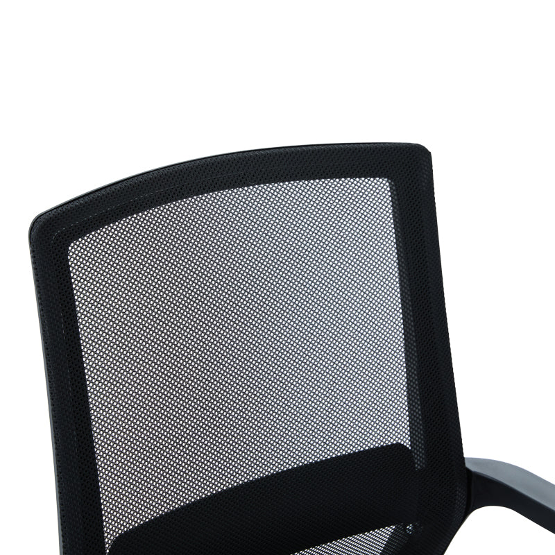 Palma mesh black visitor chair 46x52x94cm
