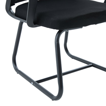 Palma mesh black visitor chair 46x52x94cm