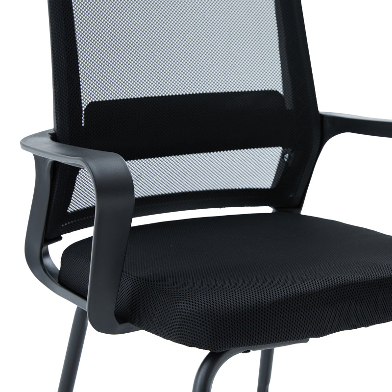 Palma mesh black visitor chair 46x52x94cm