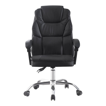 Sanema pu black director's office chair 62x67x112-122cm
